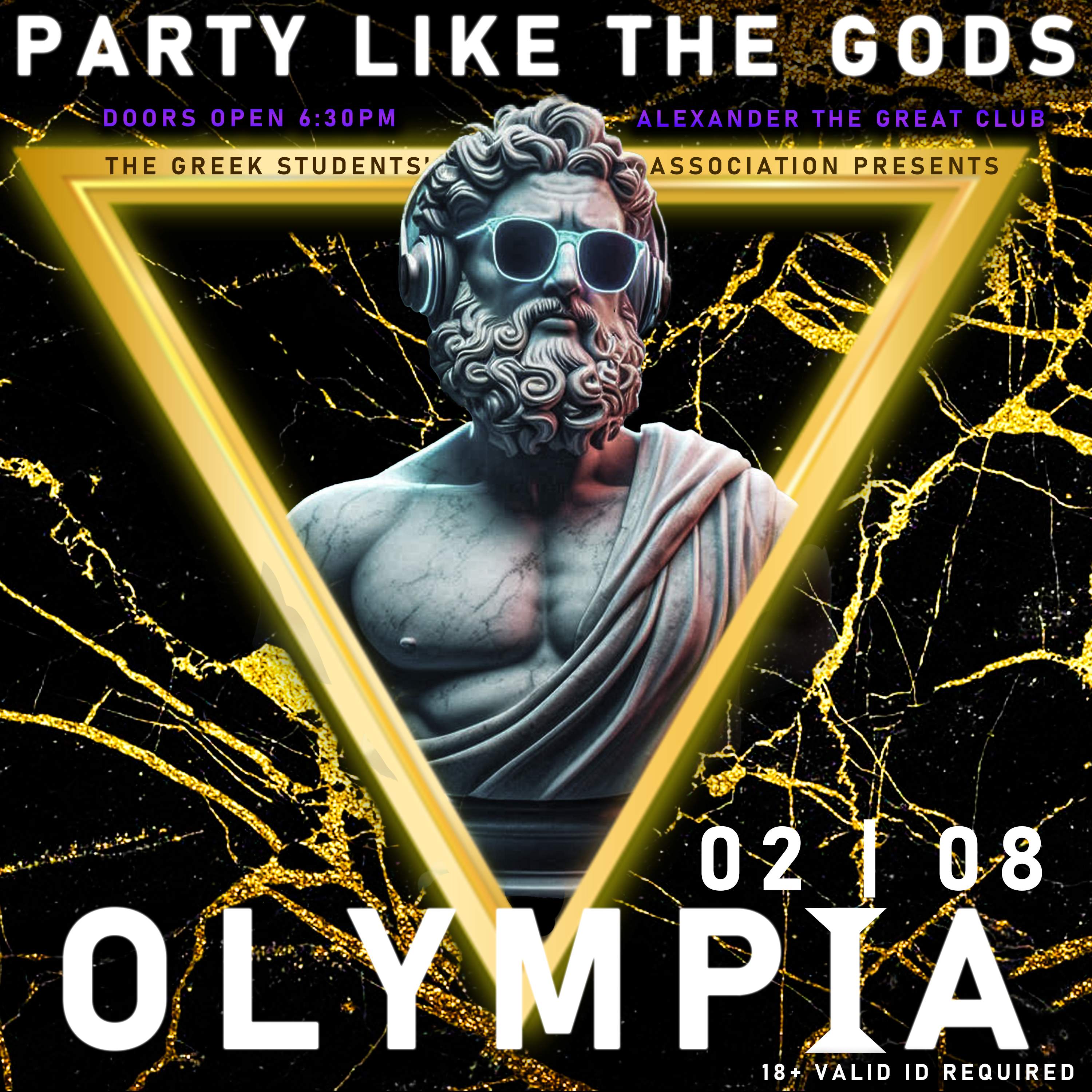 OLYMPIA II Greek Party Event